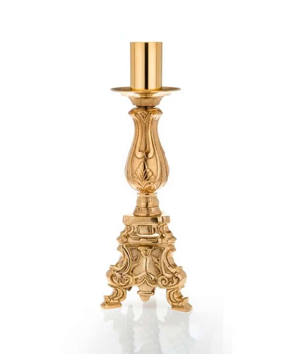 Candelabro Barroco en Latón – 60 cm