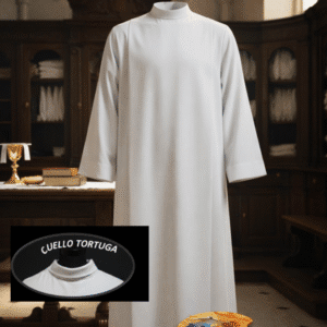 Alba Litúrgica Cuello Alto “Benedictus”
