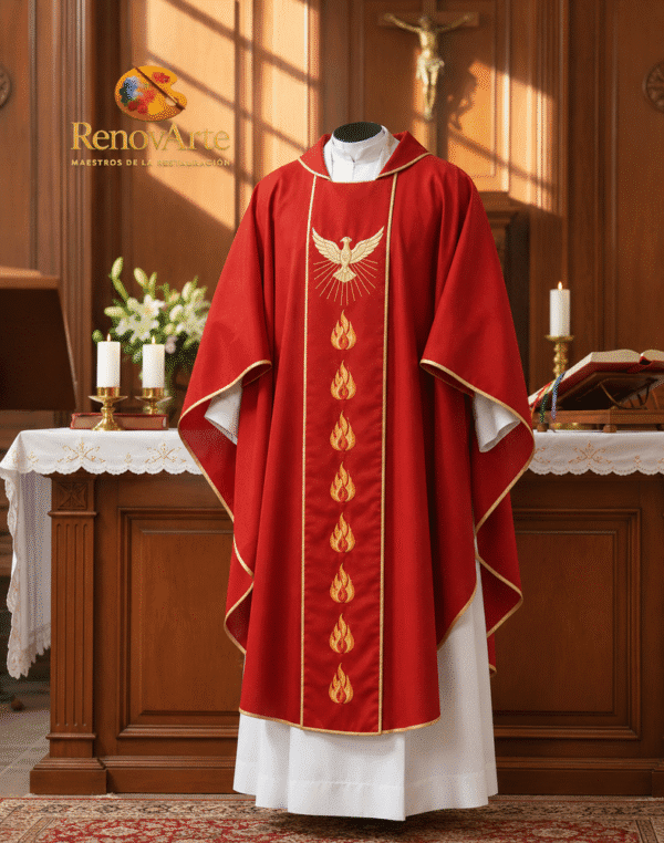 Casulla Litúrgica Roja “Martyrum”